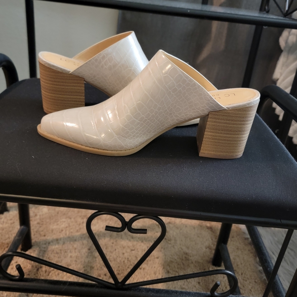 Lauren Conrad slide on heels NWOT